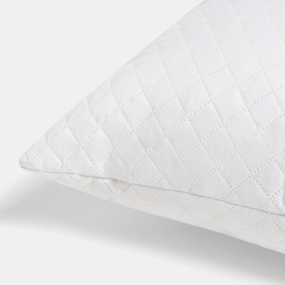OHS Twin Pack Memory Foam Pillows - White>