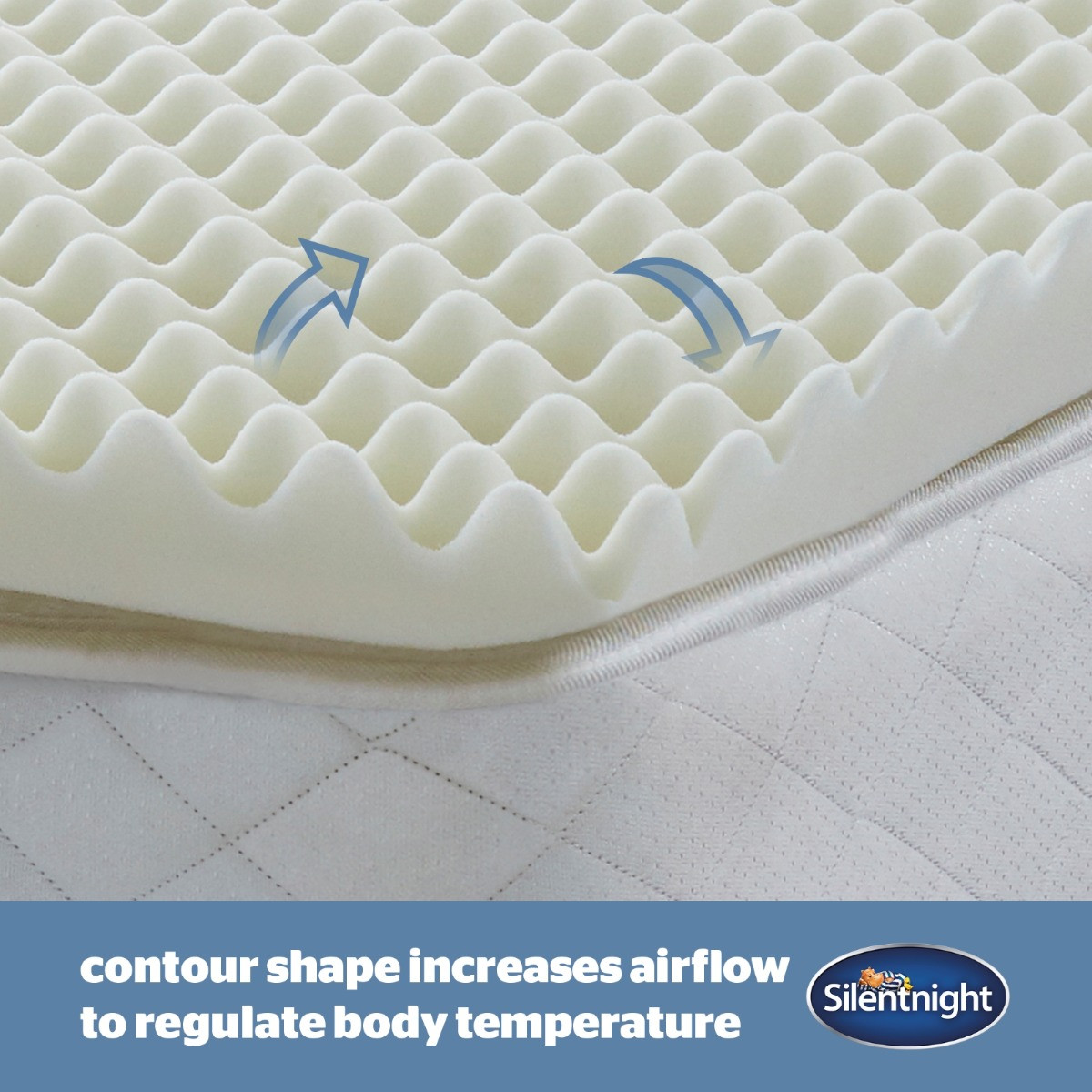 Silentnight 5cm Orthopaedic Mattress Topper