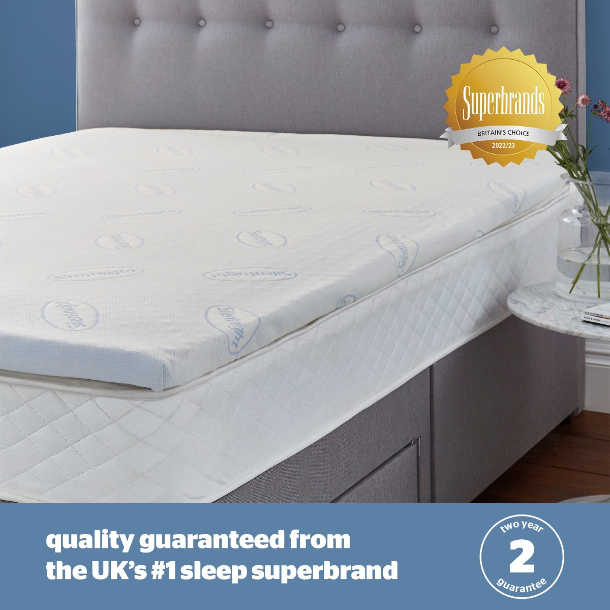 Silentnight 5cm Orthopaedic Mattress Topper