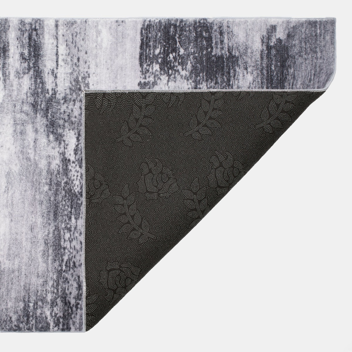 OHS Abstract Flat Rug, Grey - 120 x 170cm>