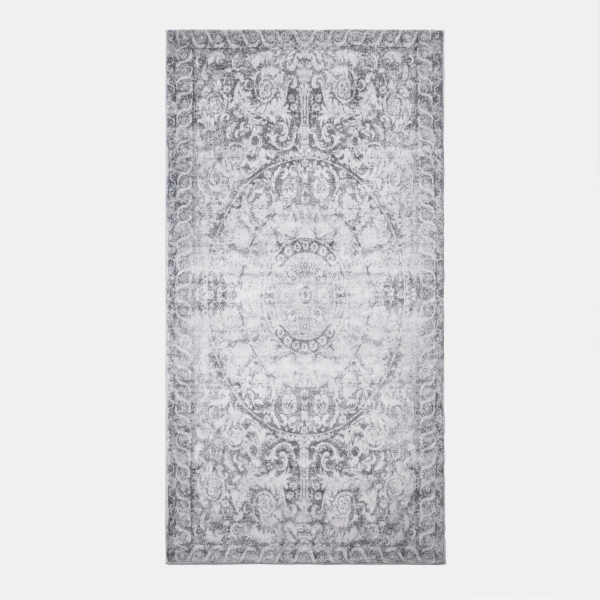OHS Vintage Washed Flat Rug, Grey - 160 x 230cm>