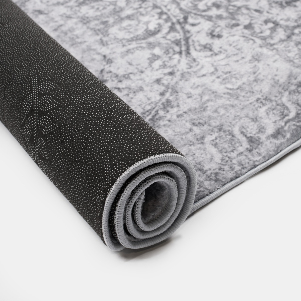 OHS Vintage Washed Flat Rug, Grey - 160 x 230cm>