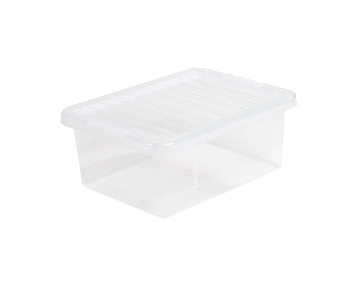 Wham Stackable Storage Box with Lid - Clear>