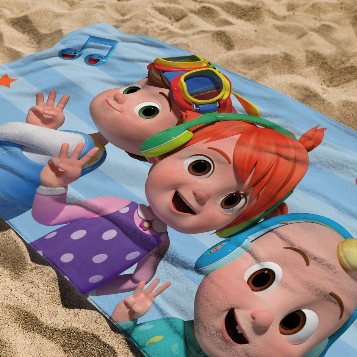 Cocomelon Cute Beach Towel - Multi>