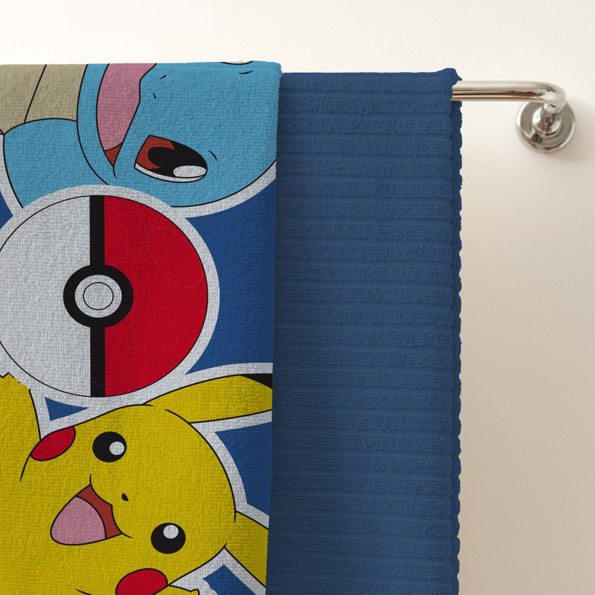 Pokémon Land Beach Towel Blue