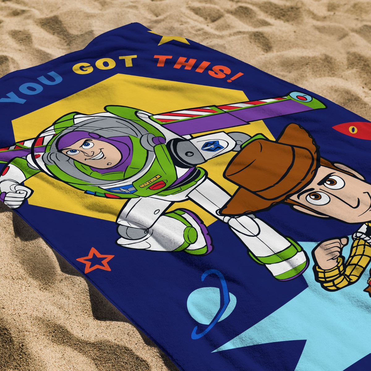Disney Toy Story You Got This Beach Towel - Blue>
