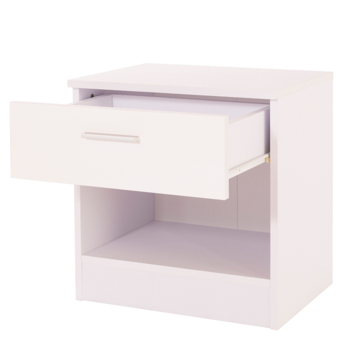 Ottawa Bedside Table - White>