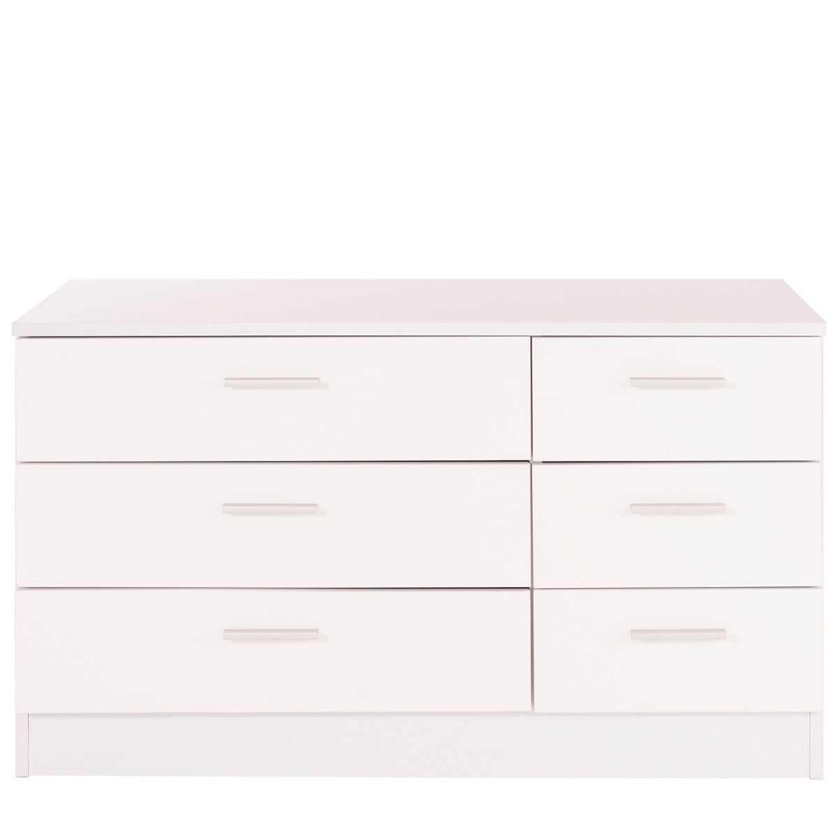 Ottawa 3+3 Chest of Drawers - White>