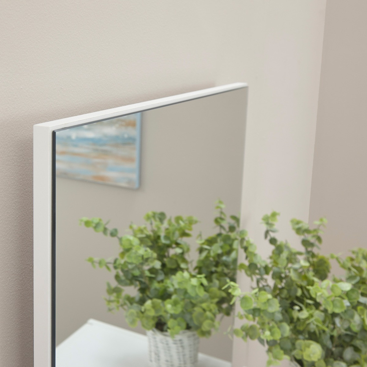 Ottawa Dressing Table with Stool Set - White>