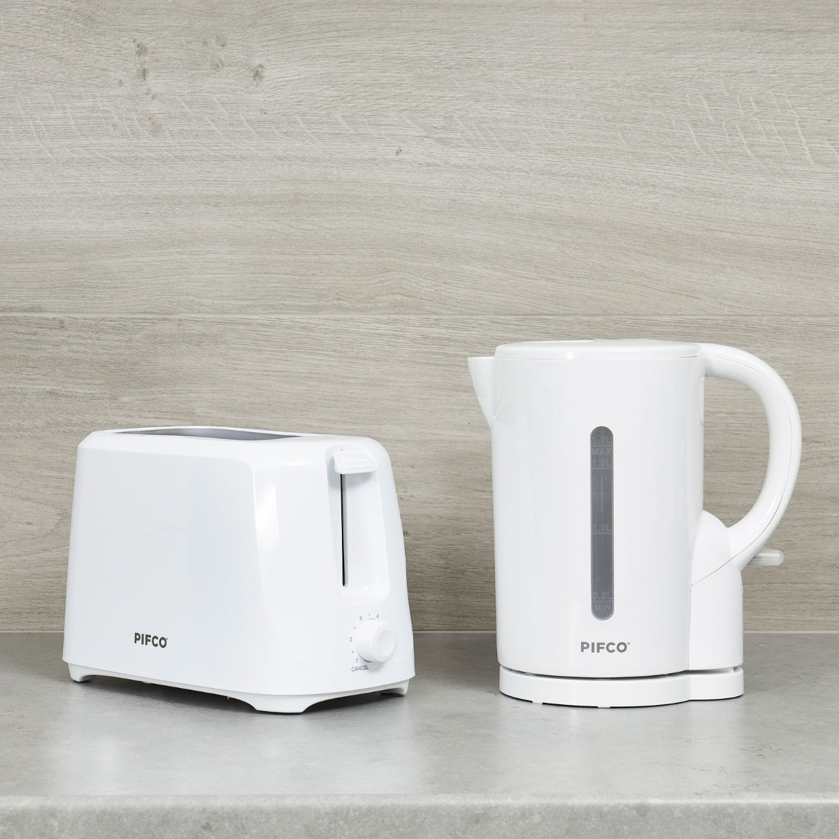 PIFCO Essentials 2-Slice Toaster - White>