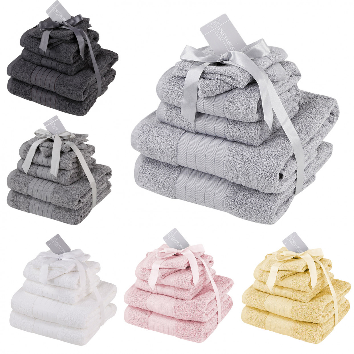 Towel Bale 6 Piece - All Colours>