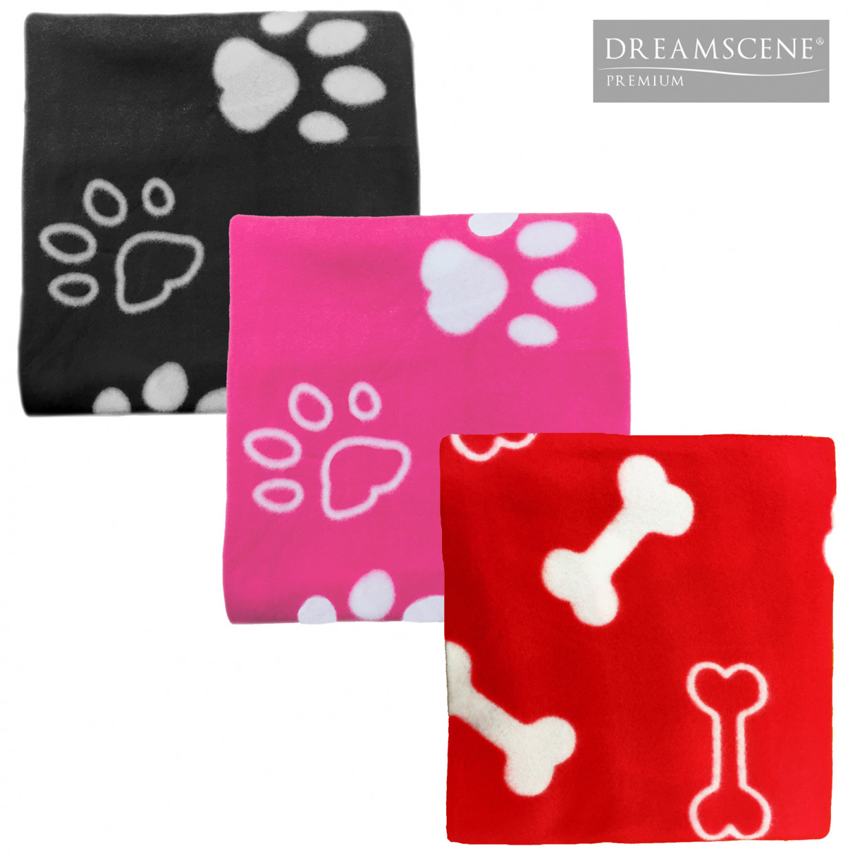 OHS Fleece Pet Throw - 120 x 120cm>