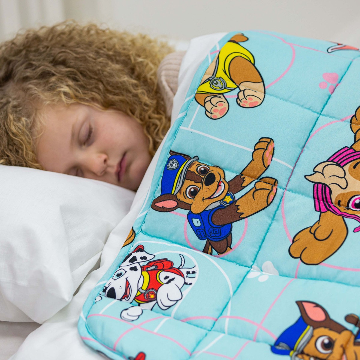 Paw Patrol Squad Weighted Blanket, Blue 2kg