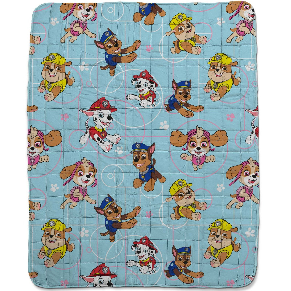 Paw Patrol Squad Weighted Blanket, Blue - 2kg>