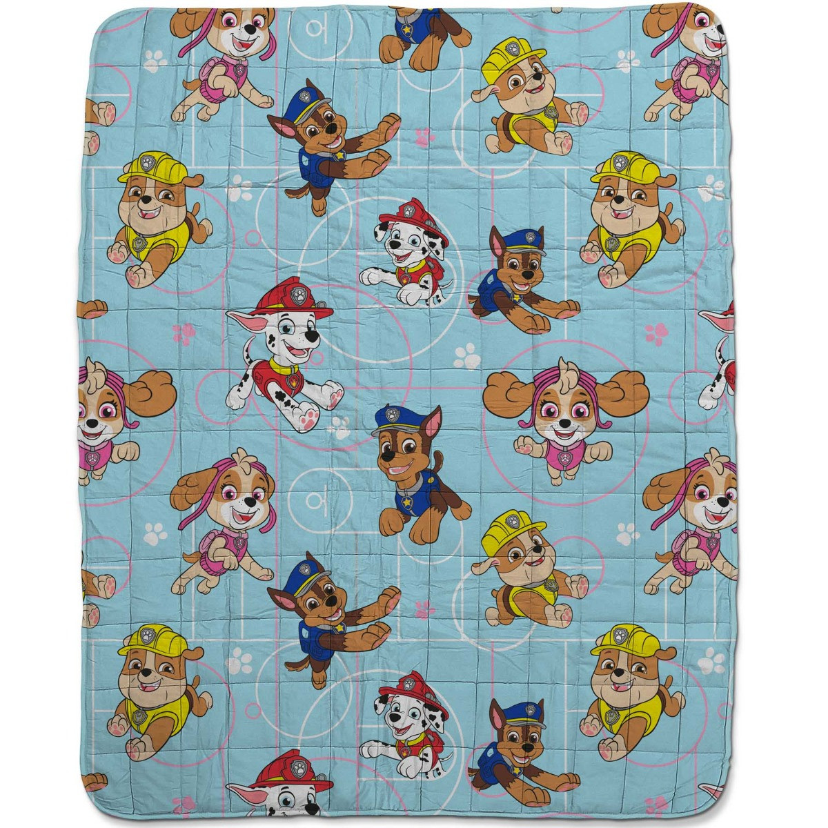 Paw Patrol Squad Weighted Blanket, Blue 2kg