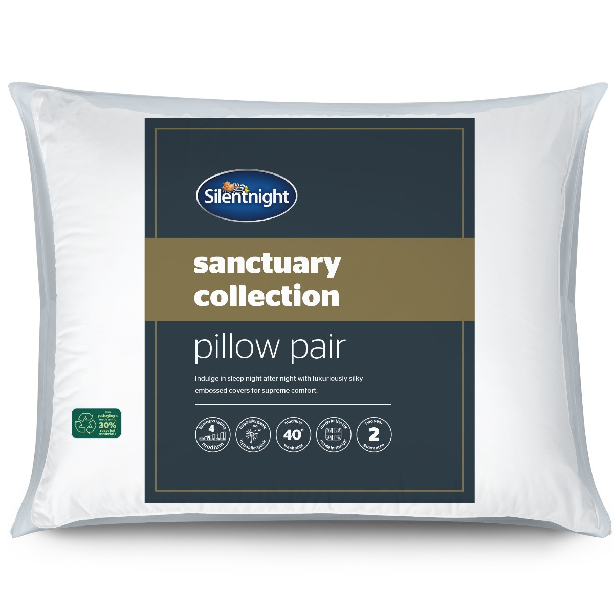 Silentnight Sanctuary Pillow Pair - 2 Pack>