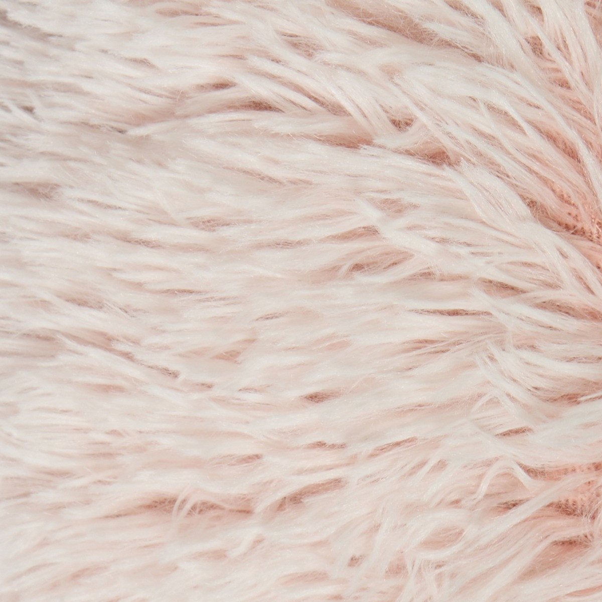 OHS Half Dome Fluffy Pet Bed - Blush>