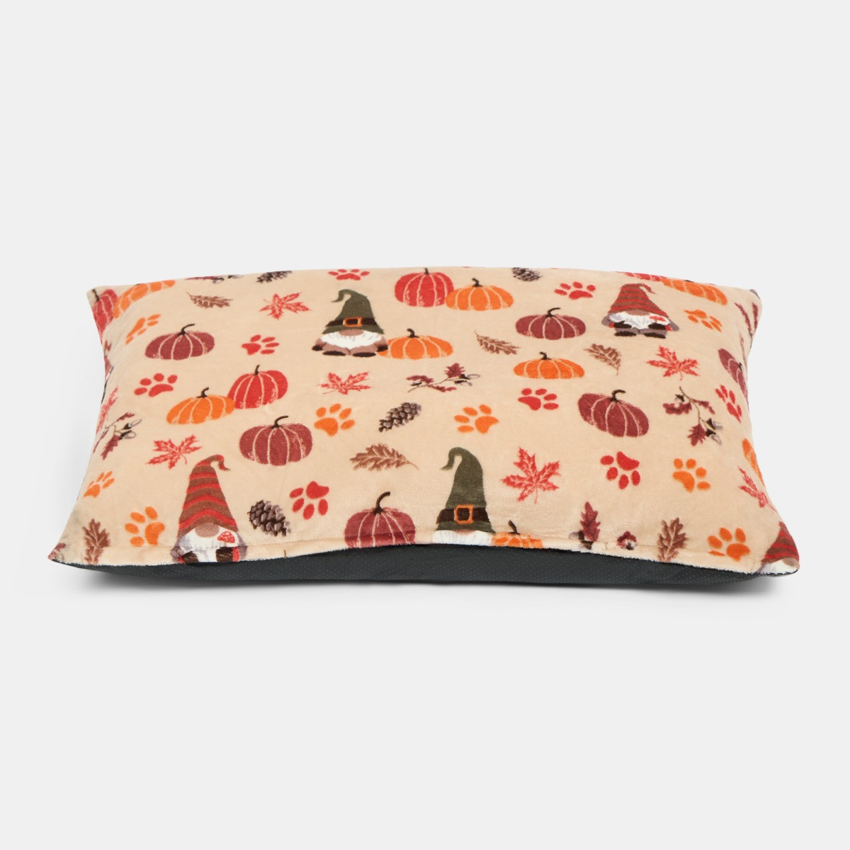 OHS Autumn Paw Print Pet Bed - Natural >