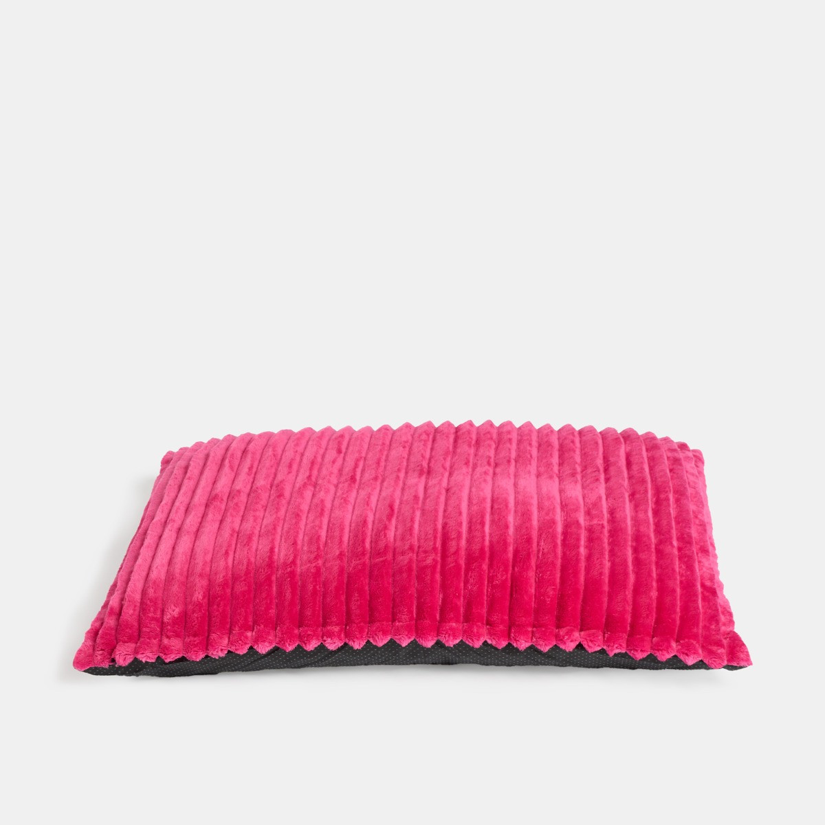 OHS Ribbed Fleece Pet Bed - Hot Pink>