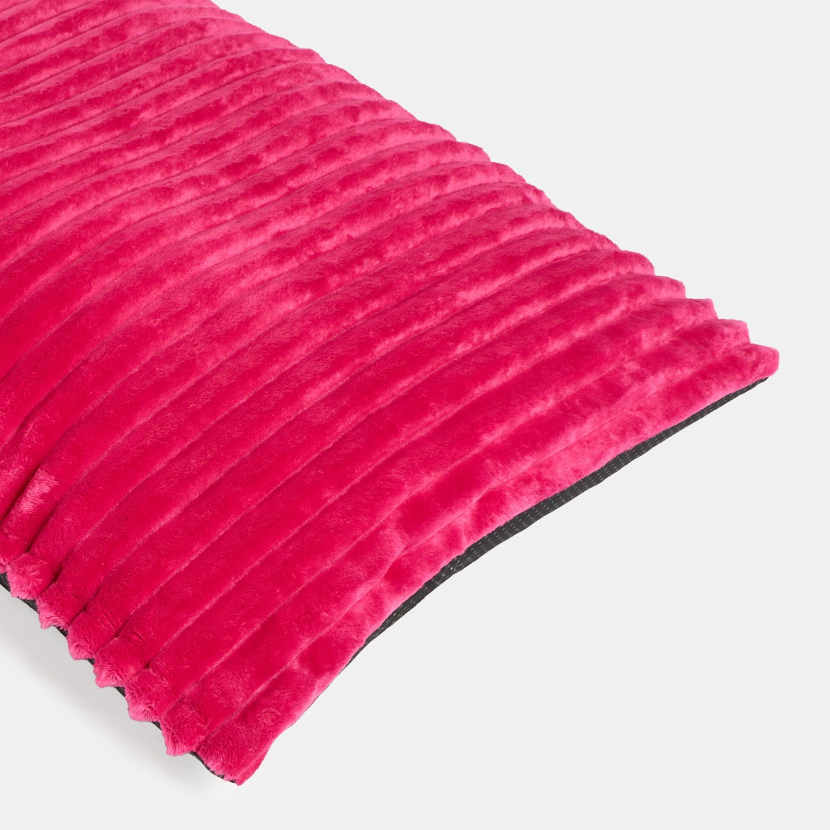OHS Ribbed Fleece Pet Bed - Hot Pink>