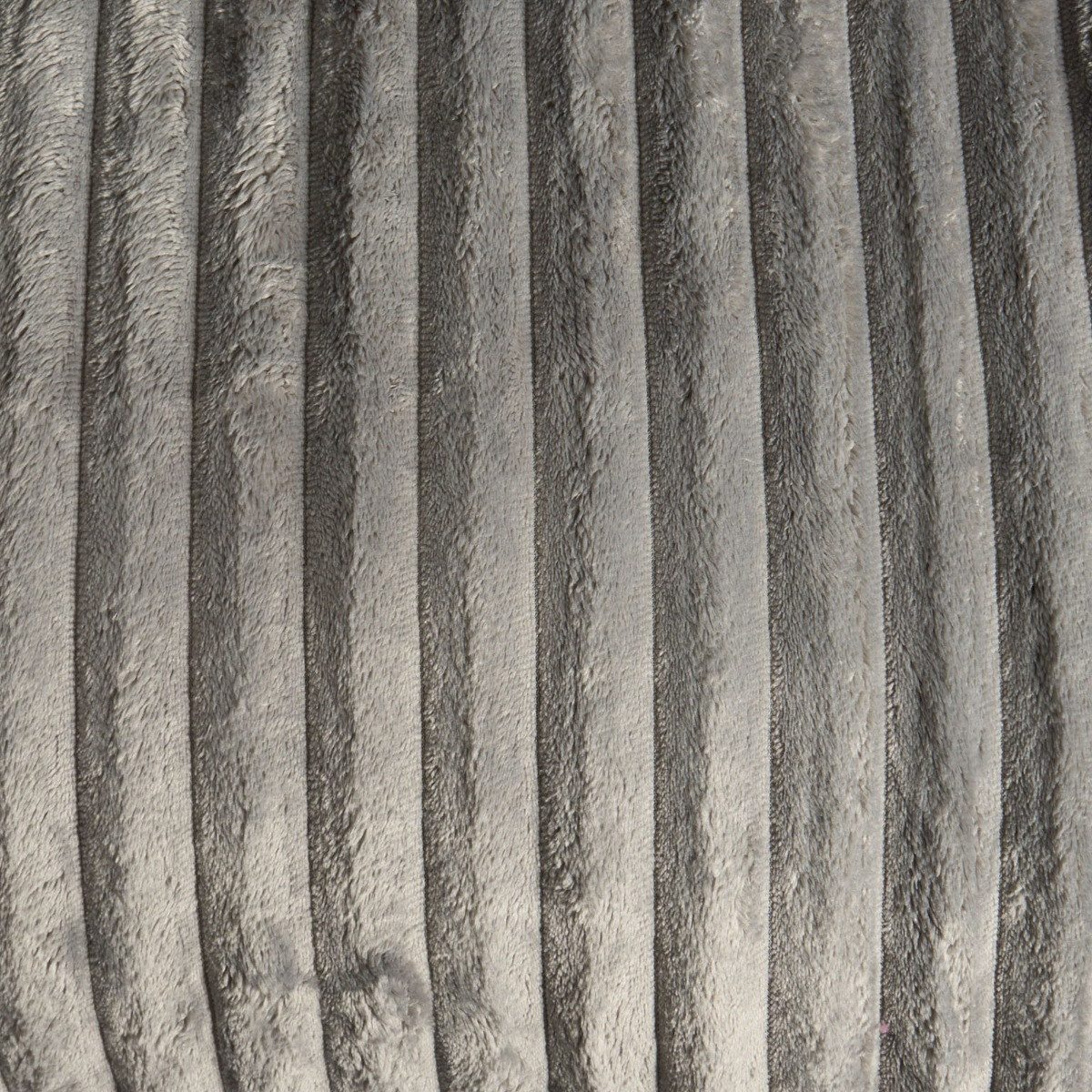 OHS Plush Ribbed Pet Sofa Bed, Grey - Large>