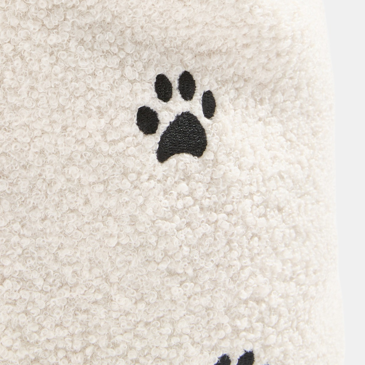 OHS Paw Print Pet Storage Basket - Monochrome>