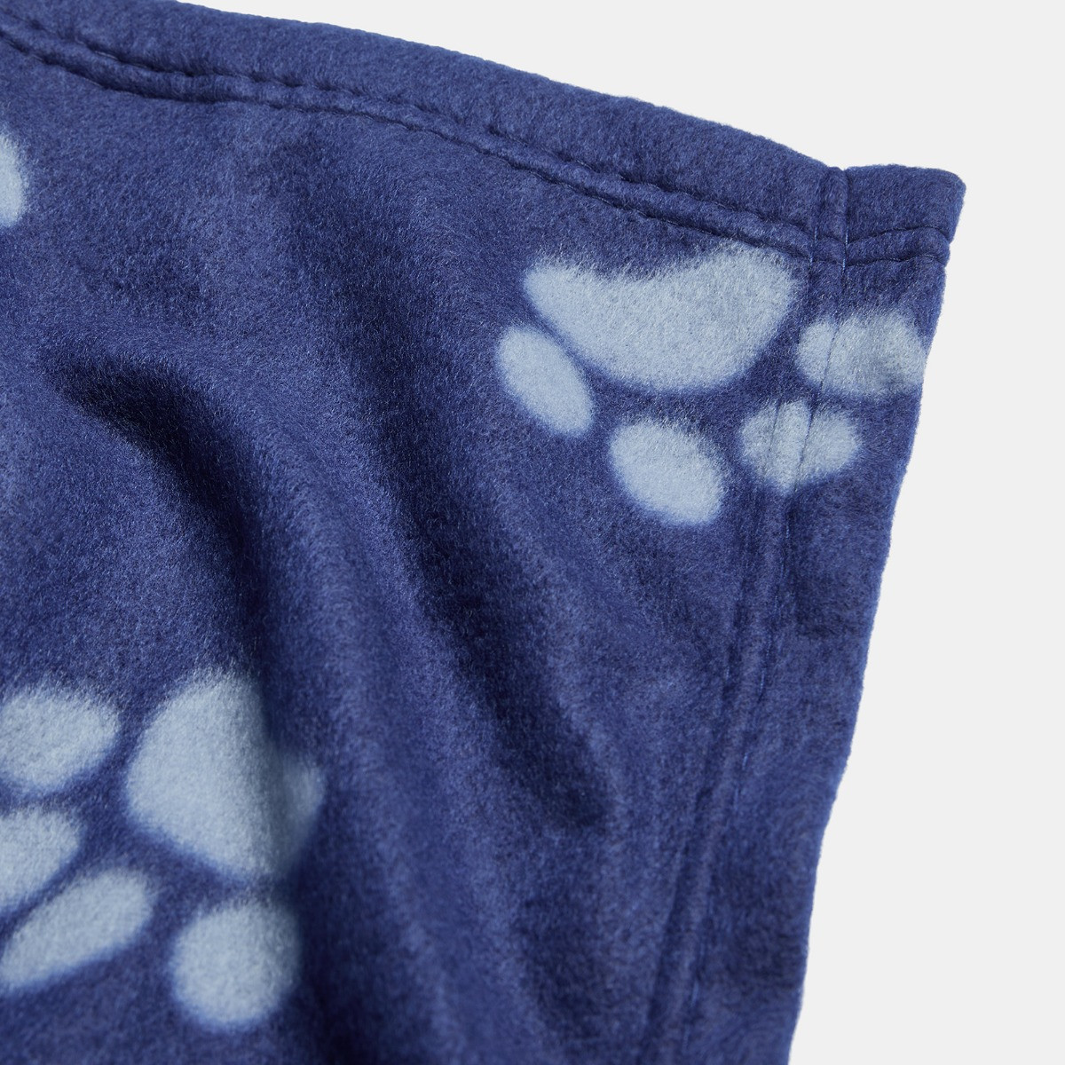 OHS Pet Paw Print Fleece Throw - Blue>