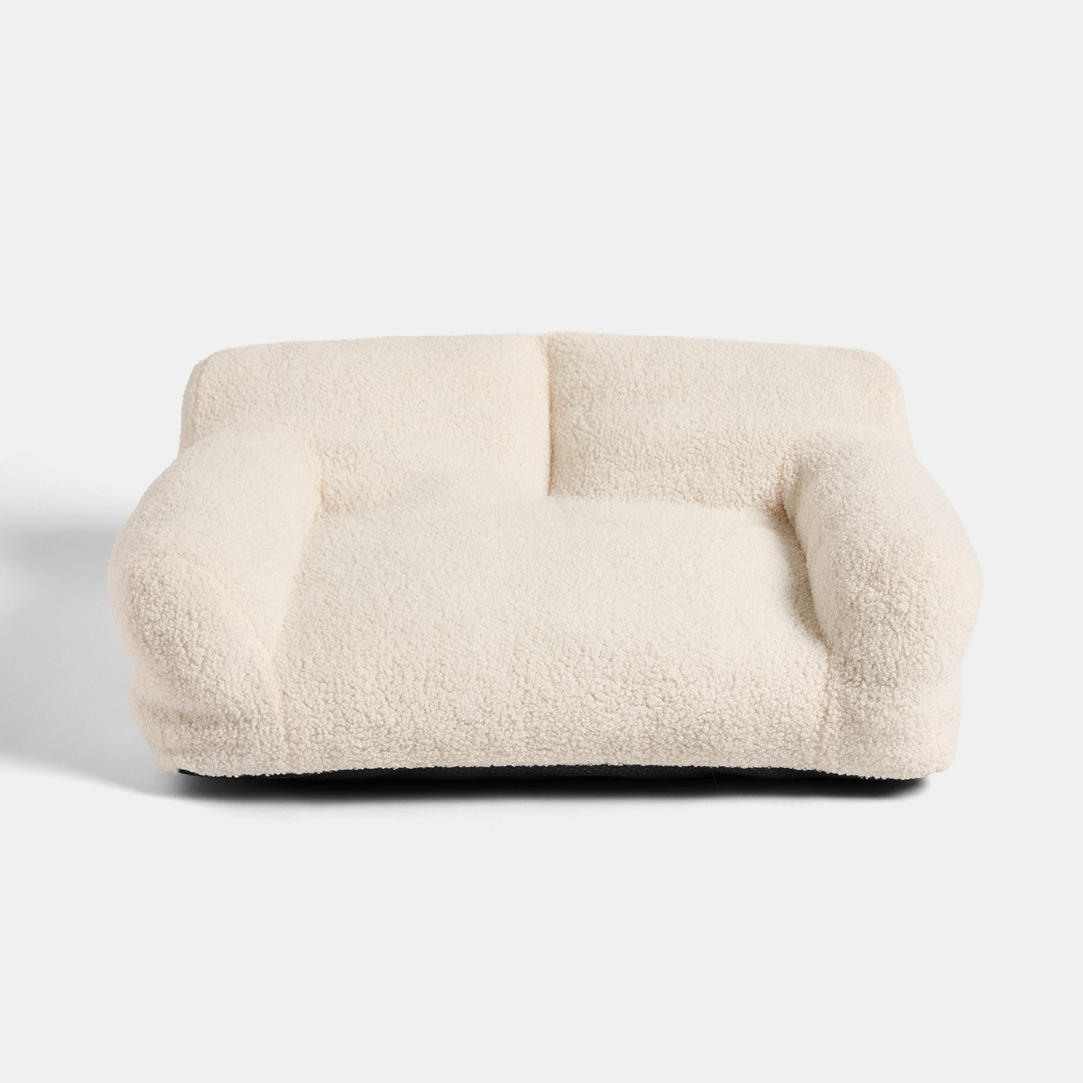 OHS Plush Pet Bed Sofa - Cream>