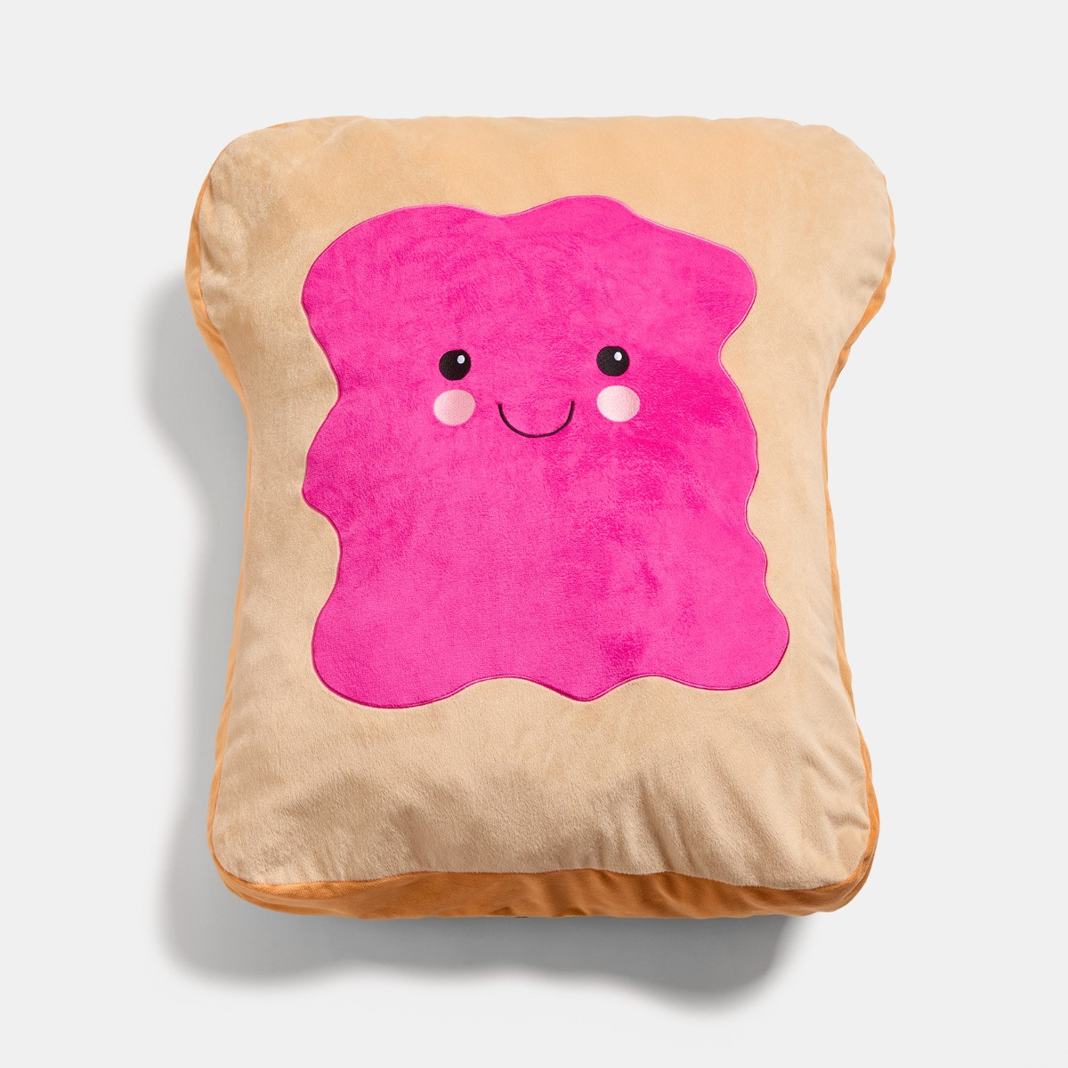 OHS Rosie The Jam Toast Pet Bed - Brown/Hot Pink>