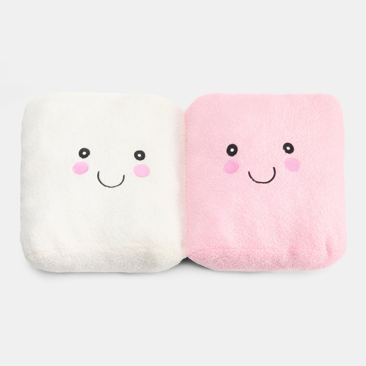OHS Cotton & Candy Marshmallow Pet Bed - Pink/White>