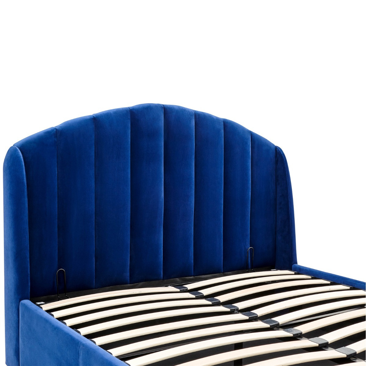 Pettine End Lift Ottoman Storage Bed - Royal Blue>