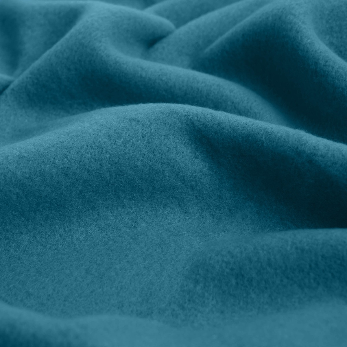 OHS Plain Fleece Throw, Teal - 150 x 200 cm>