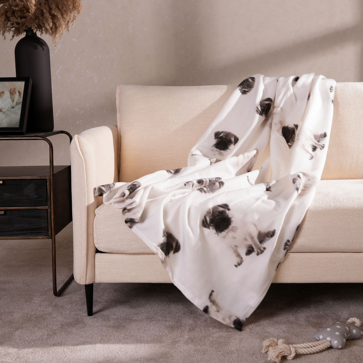 Fleece Blanket 120x150cm - Puppy Dog>