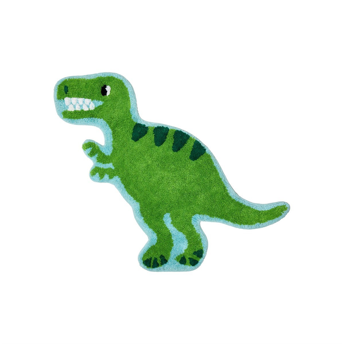 Sass & Belle Roarsome Dinosaur T Rex Rug - Green>