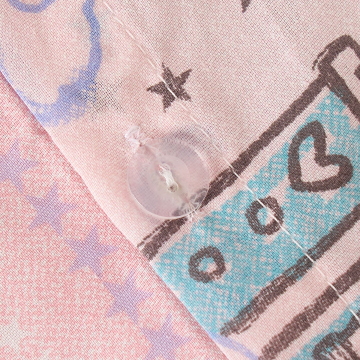 OHS Unicorn Kingdom Junior/Cot Duvet Set - Pink>