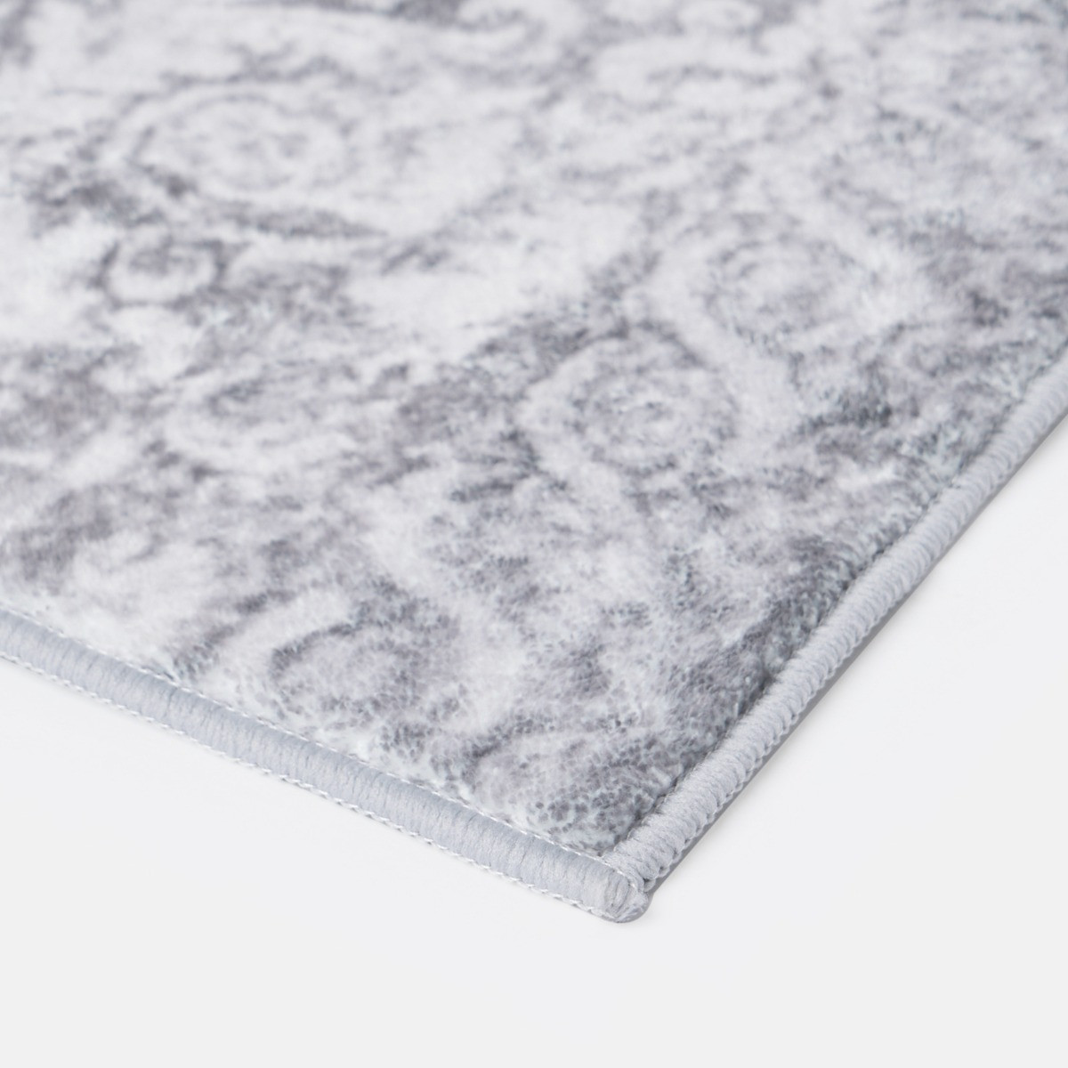 OHS Vintage Washed Flat Rug Runner - Grey>