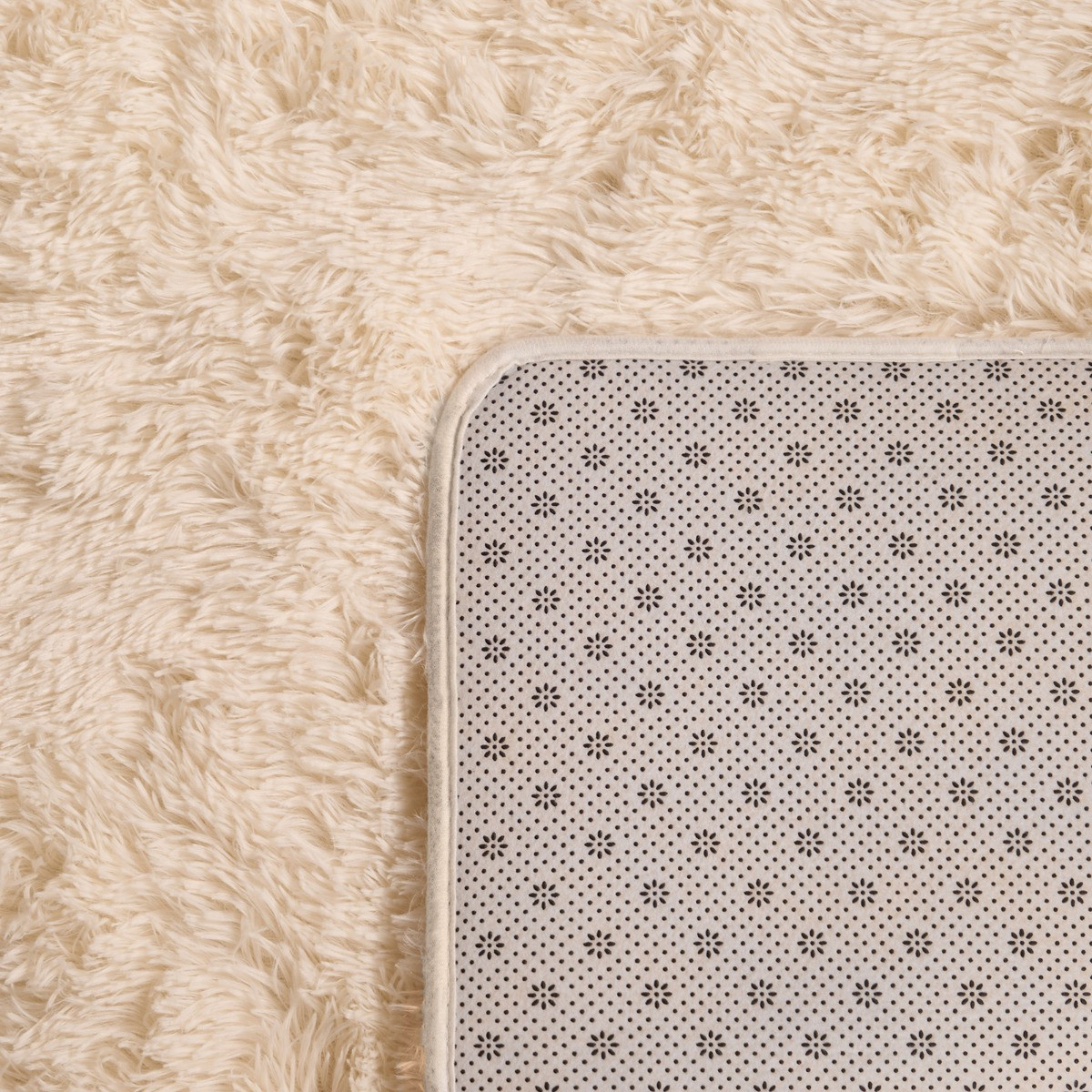 OHS Fluffy Rug, Cream - 160 x 230cm>