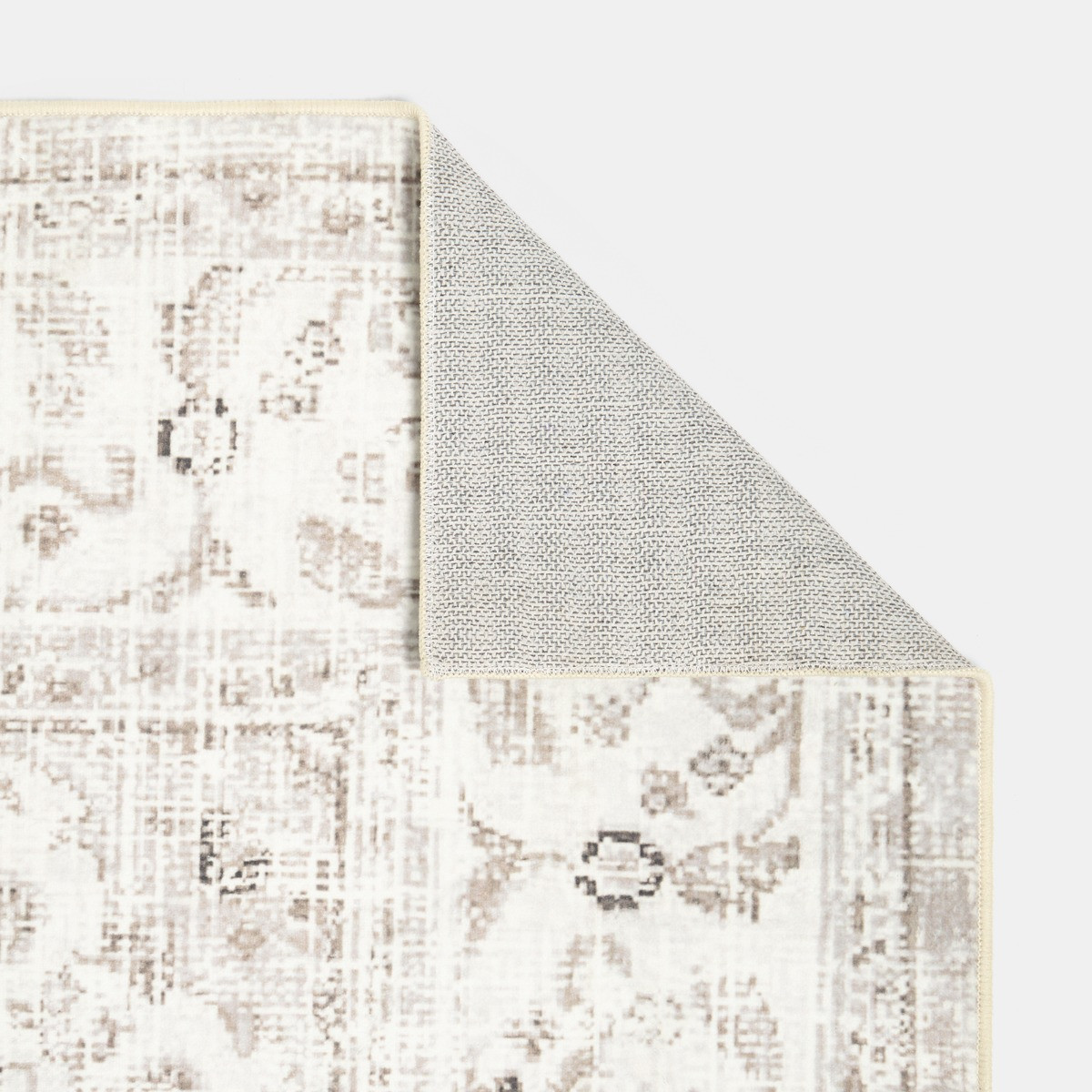 OHS Washable Vintage Printed Rug - Natural>