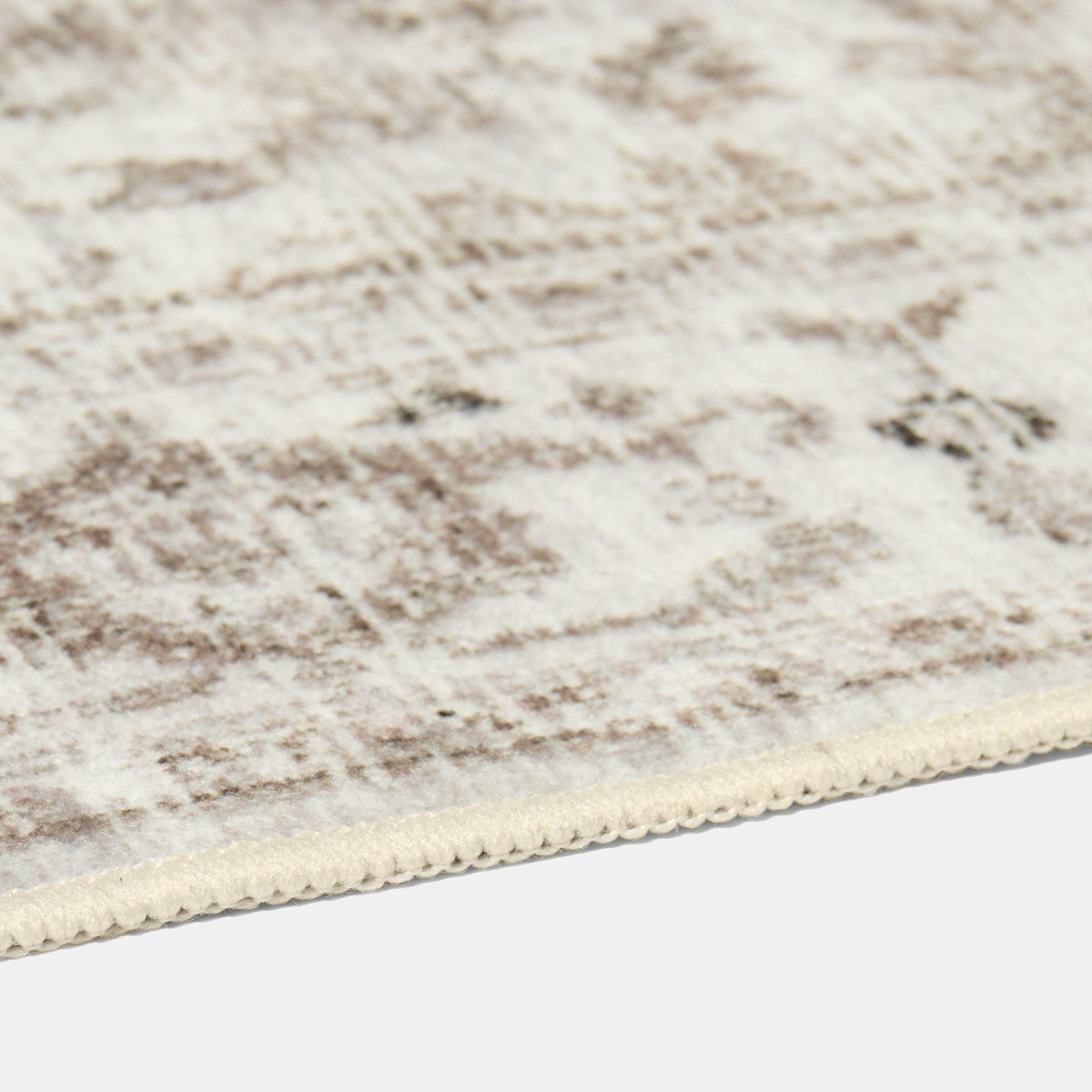 OHS Washable Vintage Printed Runner - Natural>