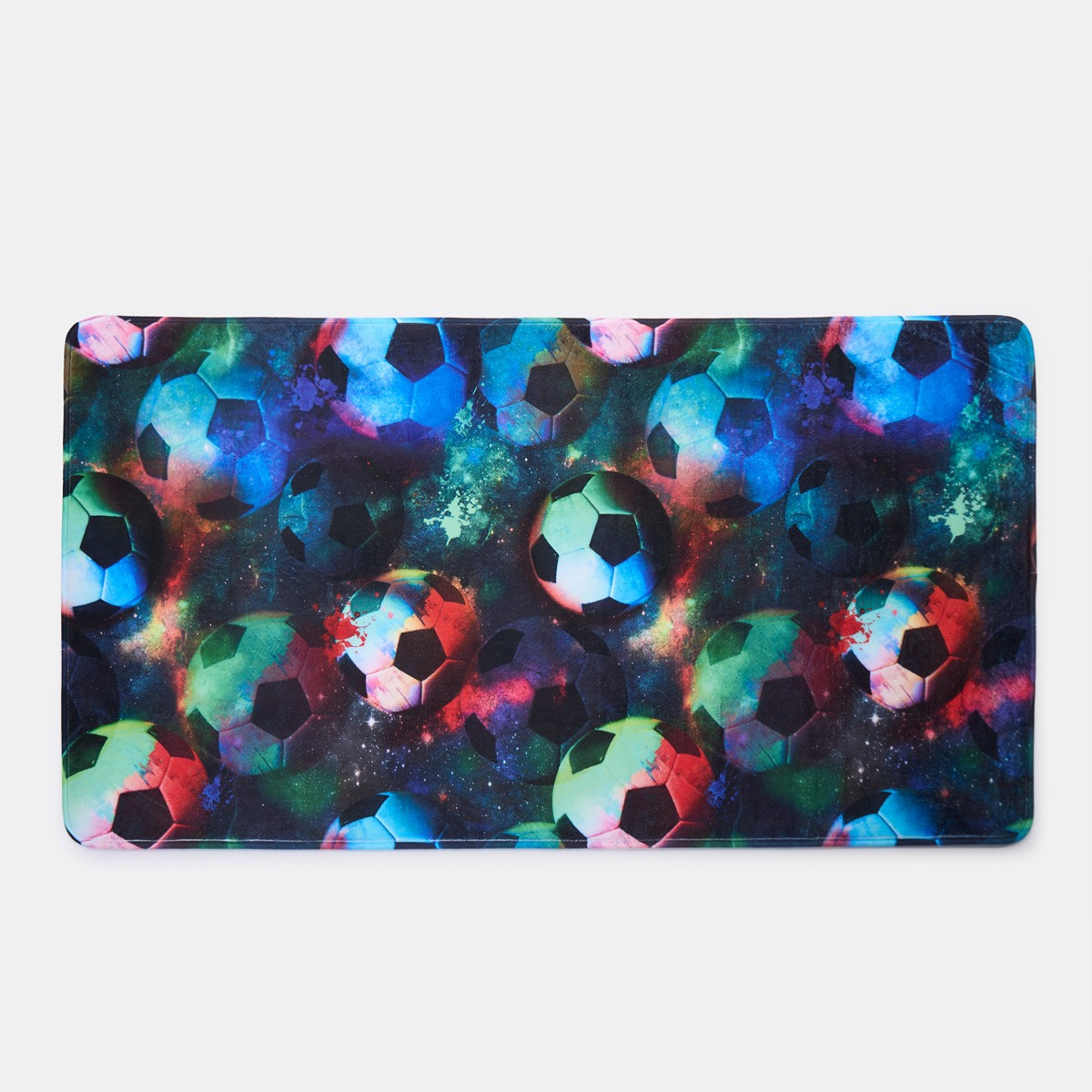 OHS Kids Supersoft Football Rug - Multi>