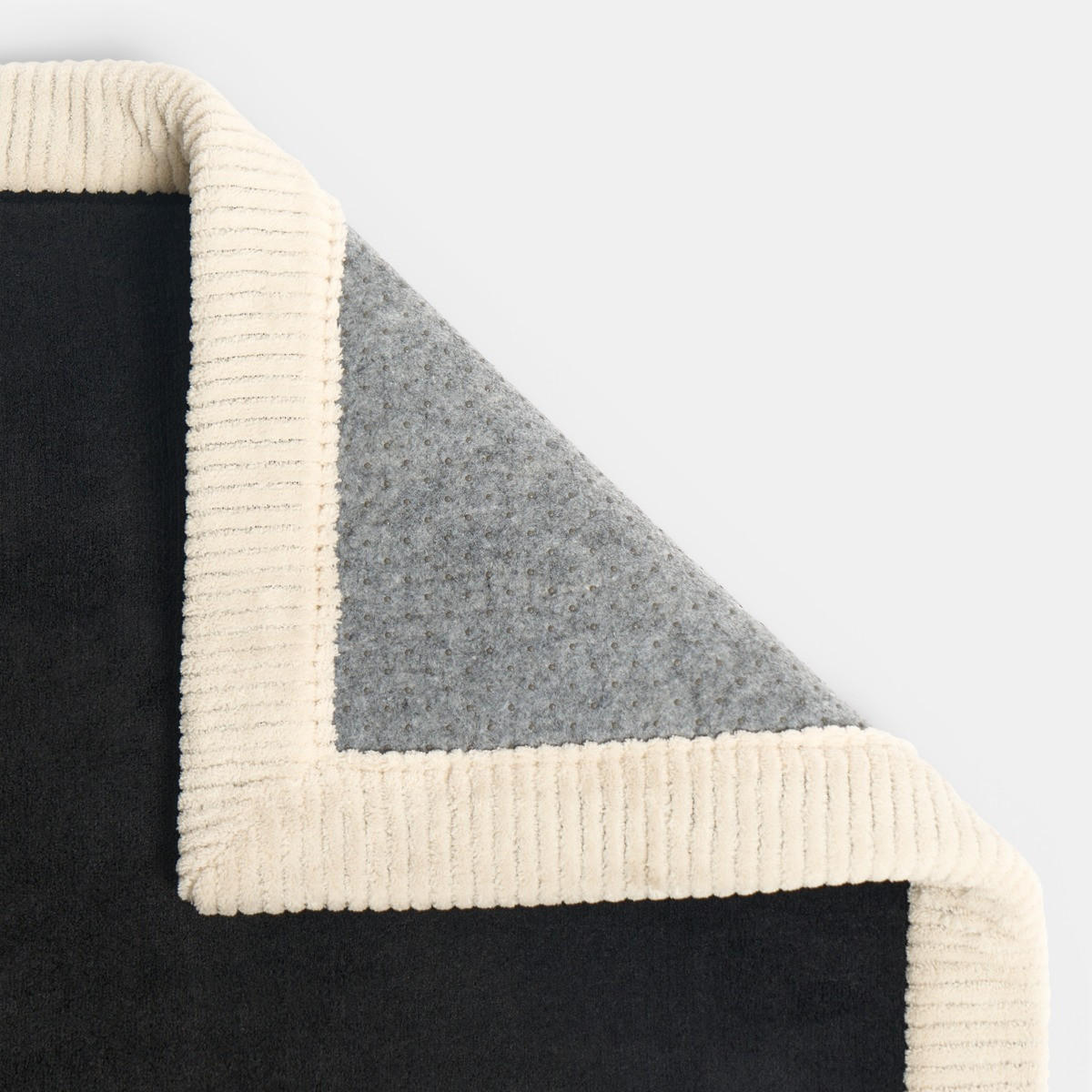 OHS Contrast Border Runner - Black/Cream>