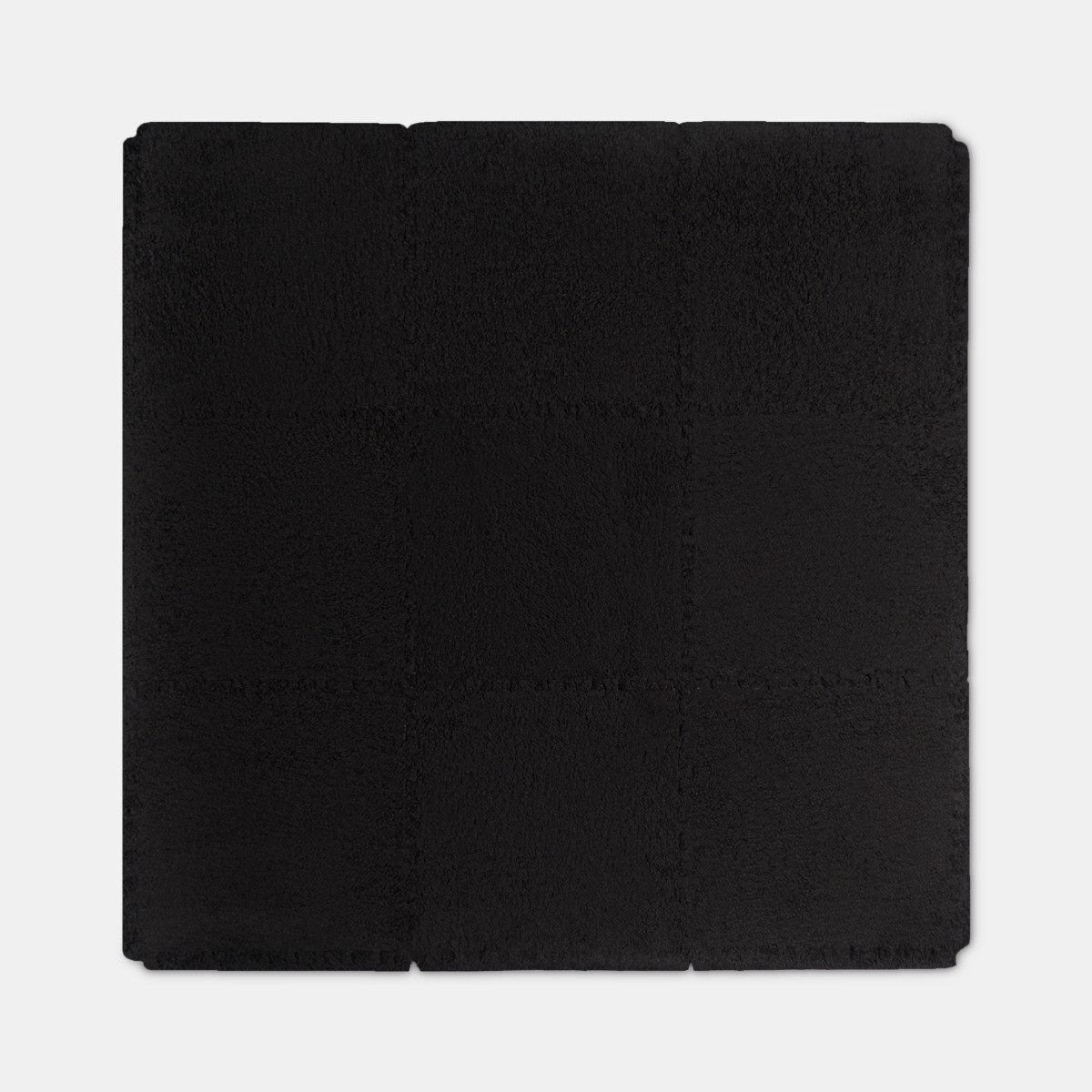OHS 9 Piece Interlocking Teddy Tiles - Black>