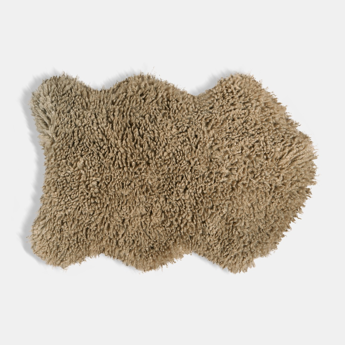 OHS Sofia Faux Fur Rug - Mink>
