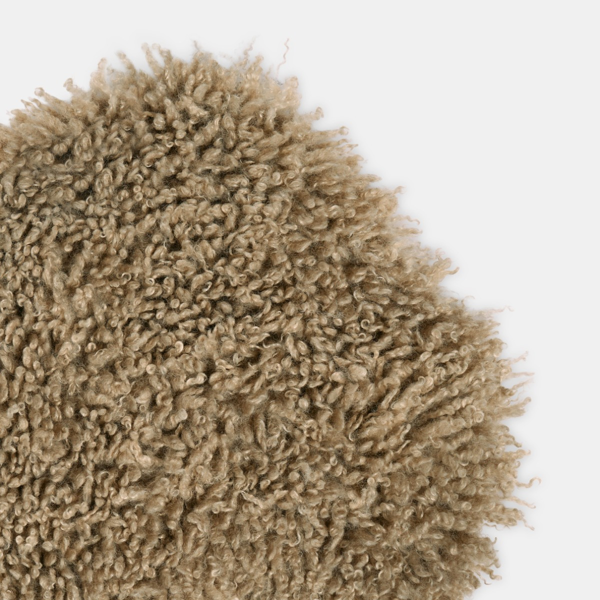 OHS Sofia Faux Fur Rug - Mink>