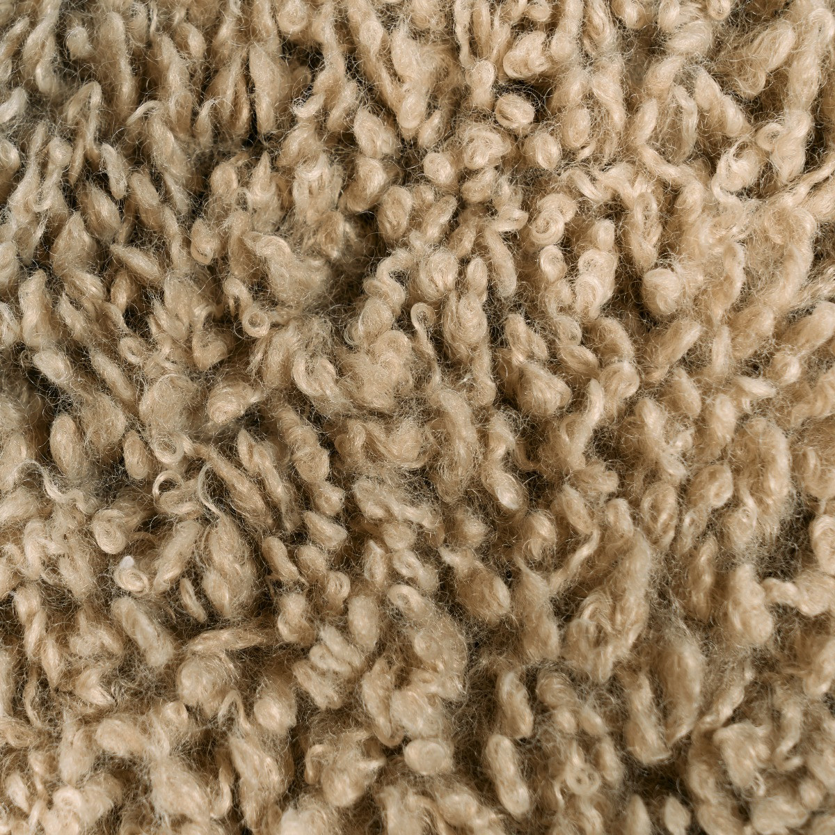 OHS Sofia Faux Fur Rug - Mink>