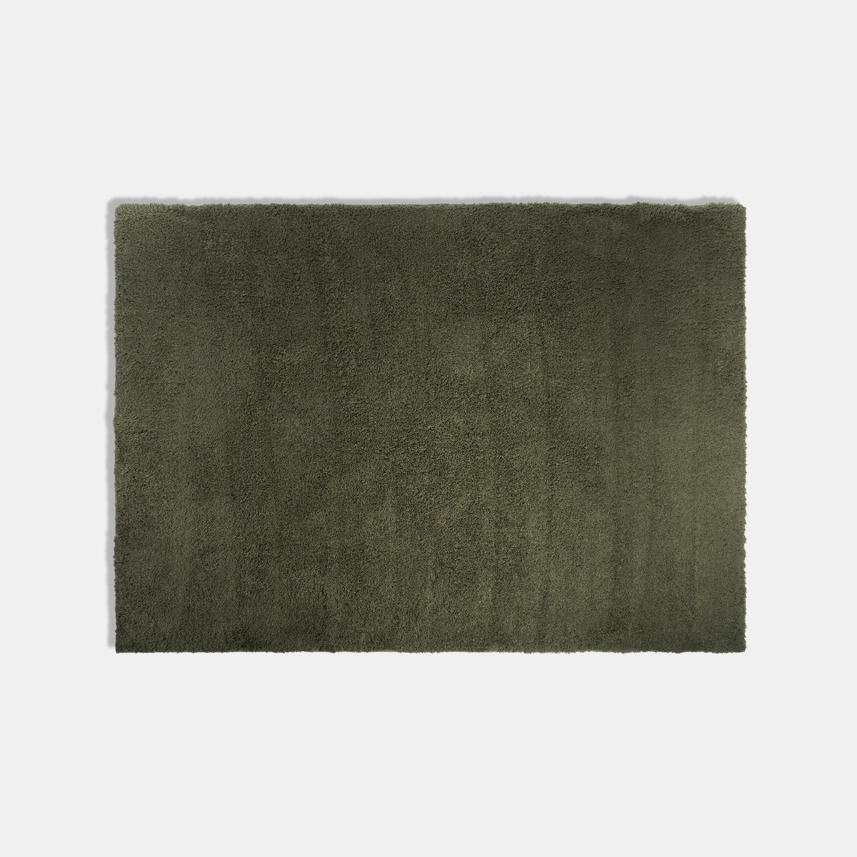 OHS Cosy Teddy Rug, Woodland Green - 80 x 150cm>