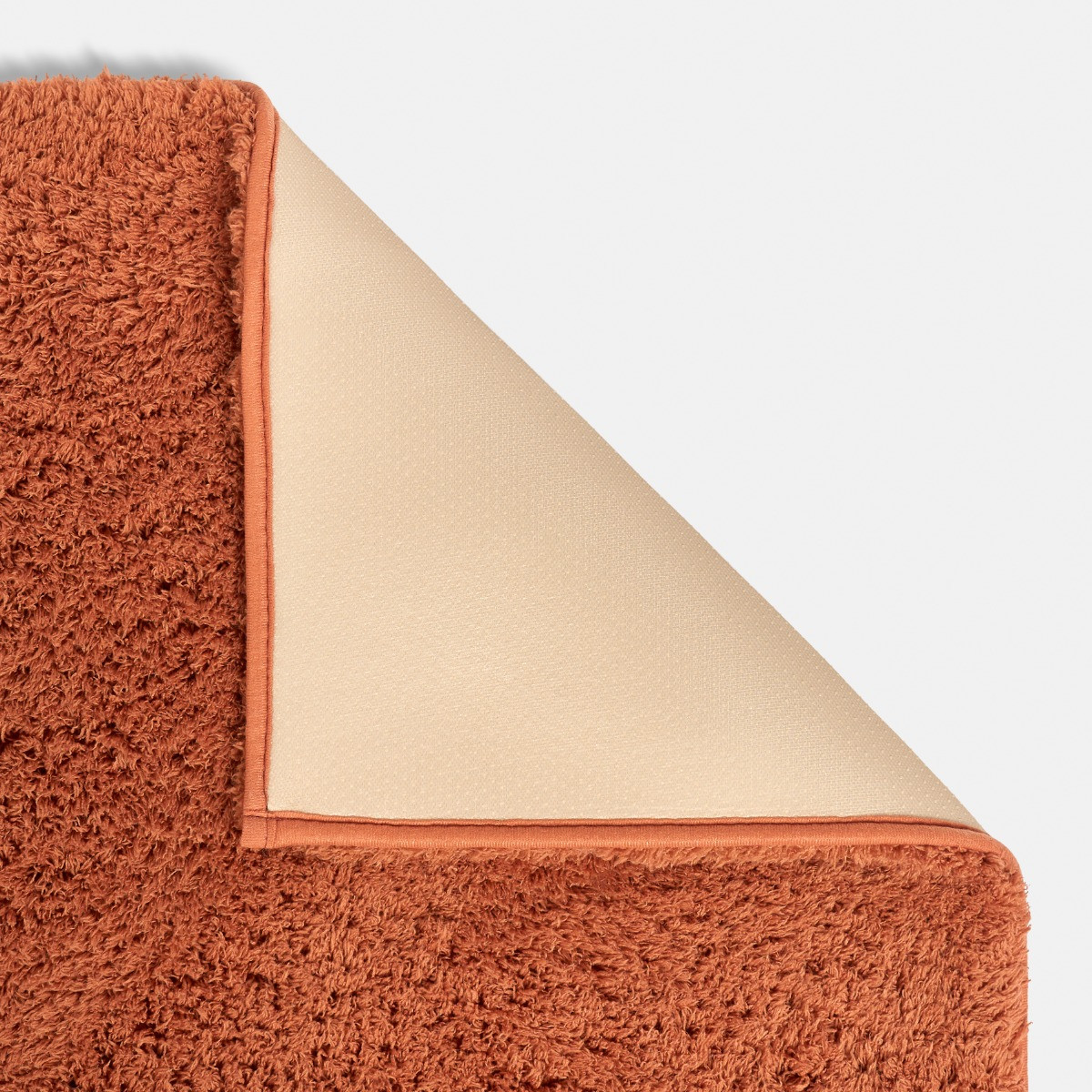OHS Cosy Teddy Rug - Rust>