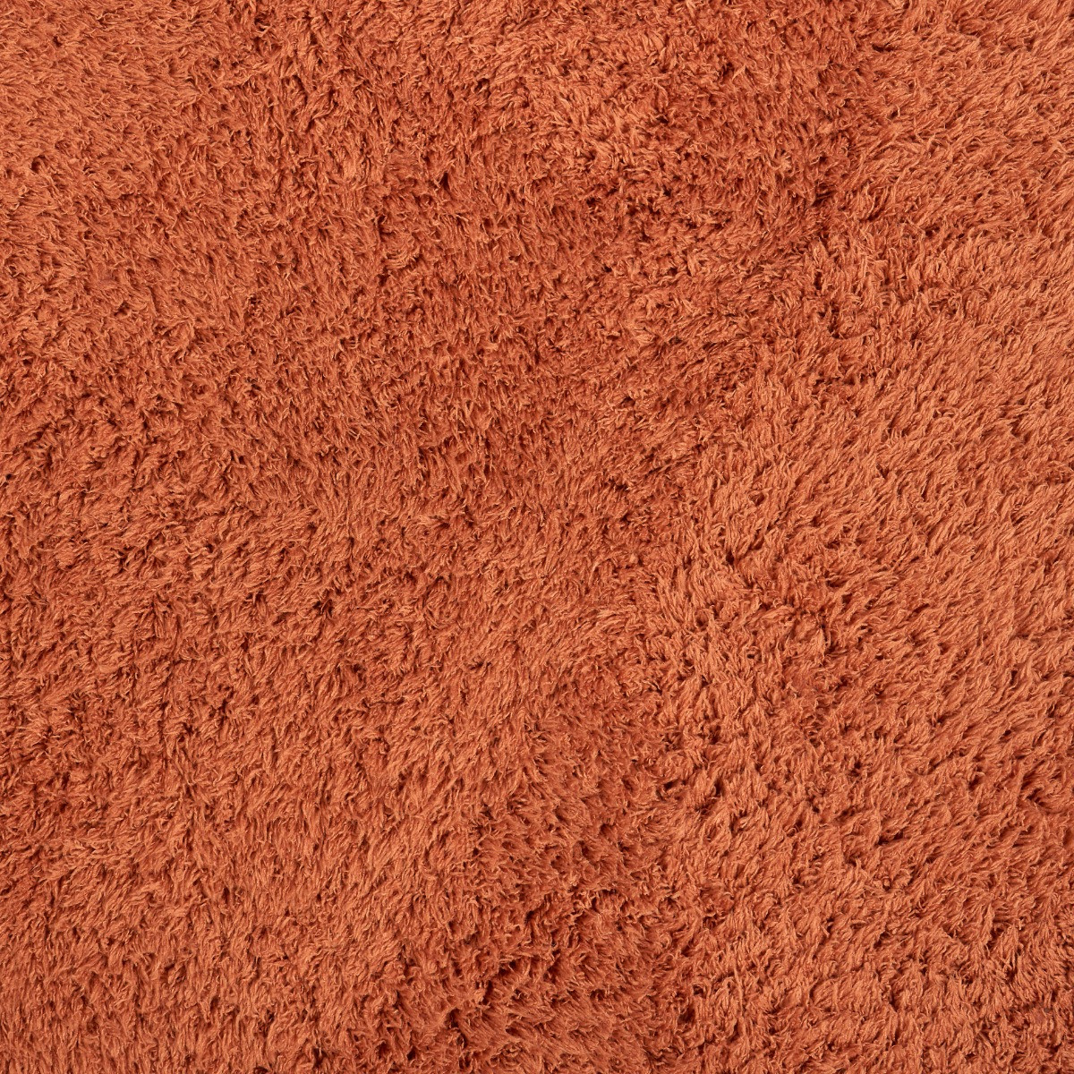 OHS Cosy Teddy Rug, Rust - 120 x 170cm>