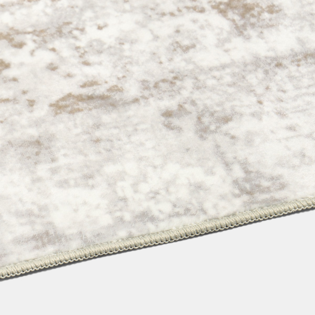 OHS Washable Abstract Printed Rug - Natural>