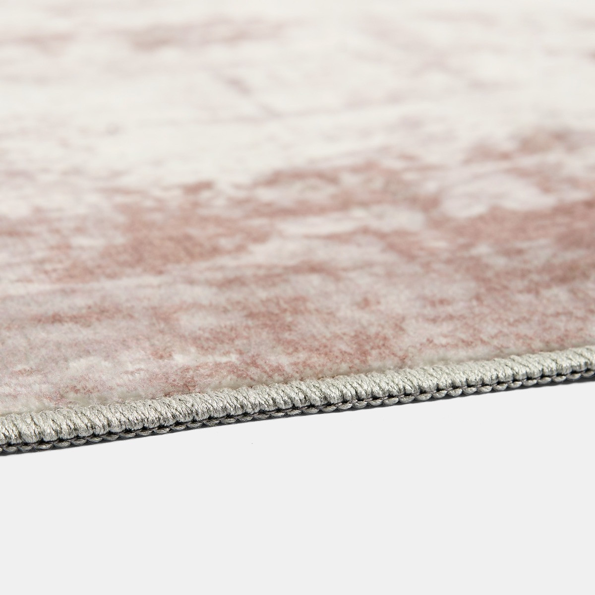 OHS Washable Abstract Printed Rug - Natural>